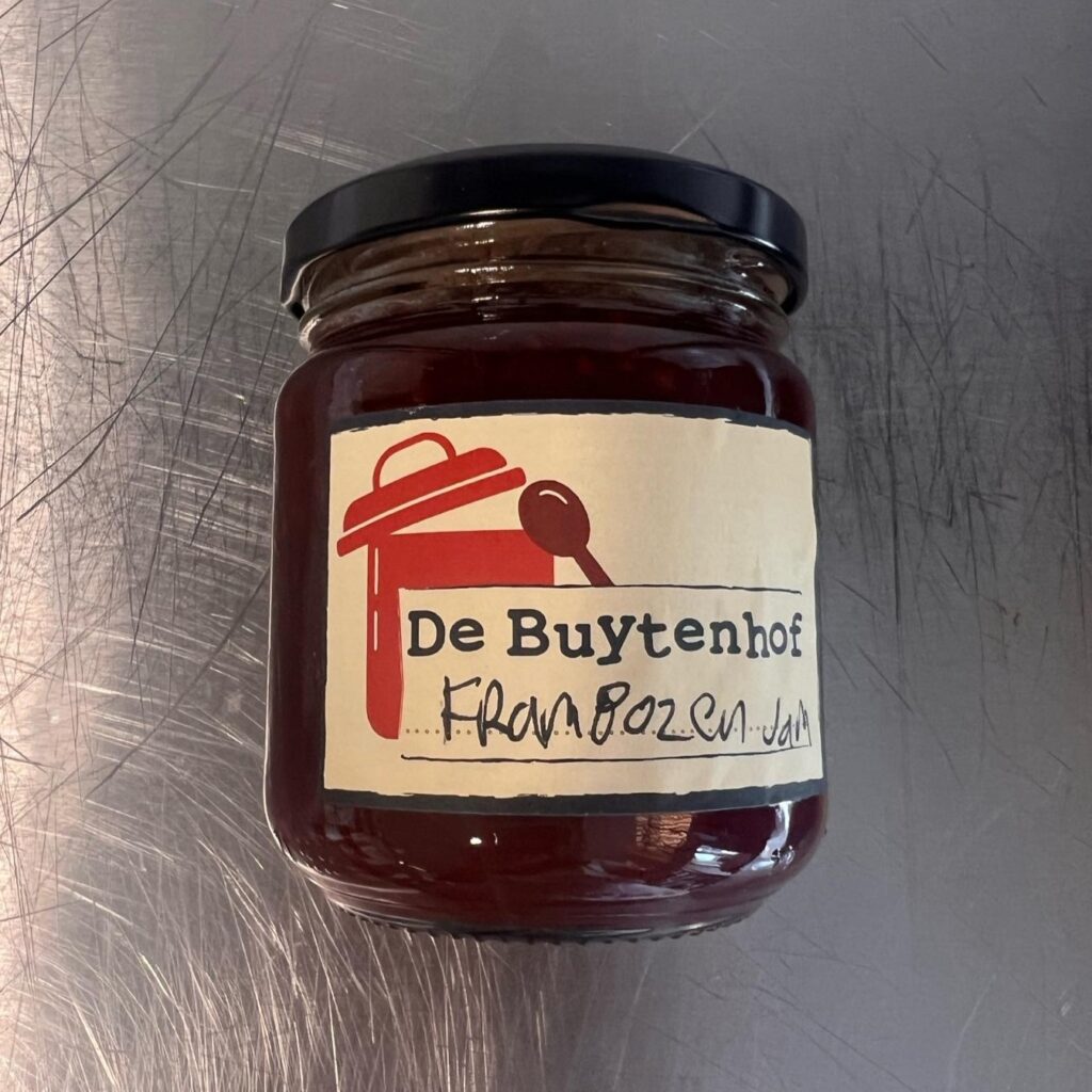 Bakkerswerkplaats De Buytenhof frambozen jam