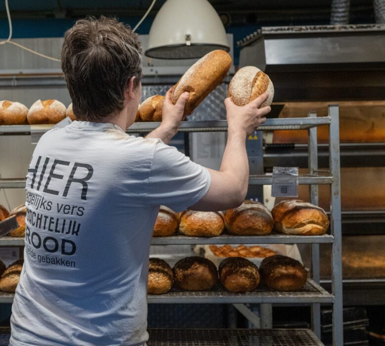 Bakkerswerkplaats broodschap