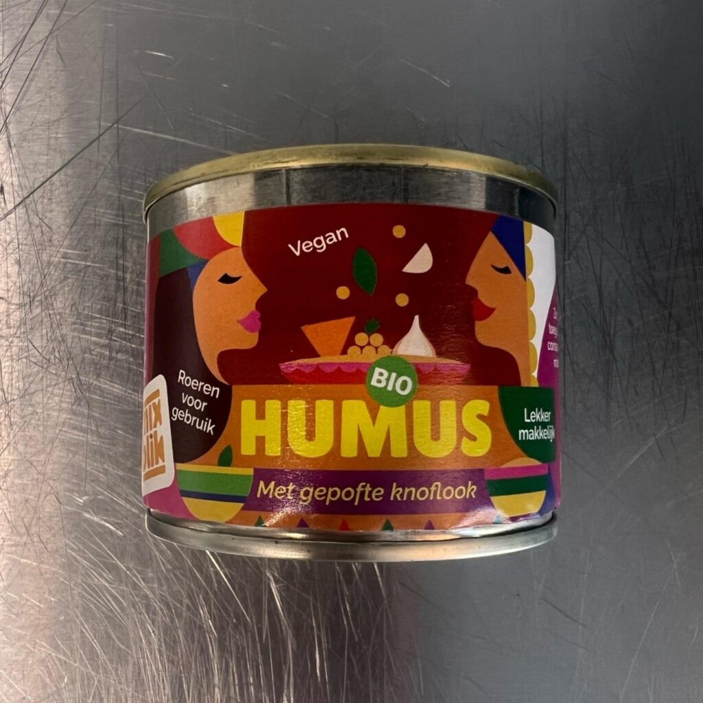 Bakkerswerkplaats mix blik bio humus