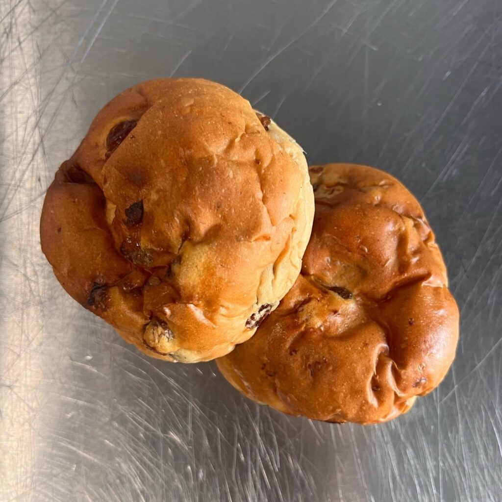 Bakkerswerkplaats rozijnenbol